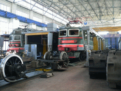 Цех подъемочного ремонта Барабинского депо